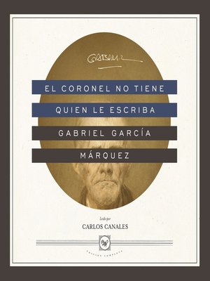 cover image of El coronel no tiene quien le escriba